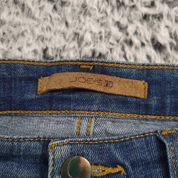 Joes Jeans Womens 27 Blue High Rise Skinny Normcore Stretch Denim Distressed - Picture 4 of 10